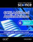 Image for Twenty First Century Science: GCSE Additional Applied Science Module 6 Teacher and Technician Guide