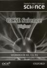 Image for GCSE science: Higher Workbook B2, C2, P2