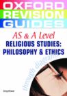 Image for AS and A Level Philosophy and Ethics Through Diagrams