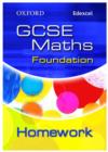 Image for Oxford GCSE Maths for Edexcel: Foundation Homework Book