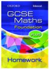 Image for Oxford GCSE Maths for Edexcel: Foundation Plus Homework Book