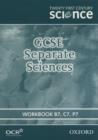 Image for GCSE separate sciences: Workbook B7, C7, P7