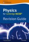 Image for Cambridge Physics IGCSE Revision Guide