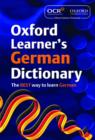 Image for OCR Oxford Learner&#39;s German Dictionary