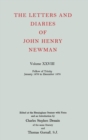 Image for The Letters and Diaries of John Henry Newman: Volume XXVIII: Fellow of Trinity, January 1876 to December 1878