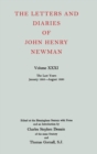 Image for The Letters and Diaries of John Henry Newman: Volume XXXI: The Last Years, January 1885 to August 1890