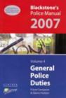Image for General police duties, 2007