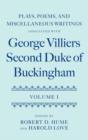 Image for Plays, Poems, and Miscellaneous Writings associated with George Villiers, Second Duke of Buckingham