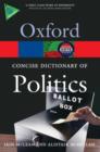 Image for The concise Oxford dictionary of politics