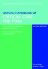 Image for Oxford Handbook of Critical Care for PDAs