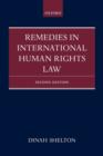 Image for Remedies in International Human Rights Law