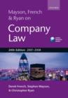 Image for Mayson, French and Ryan on Company Law 2007/2008