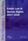 Image for Public law &amp; human rights 2007-2008