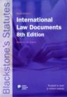 Image for Blackstone&#39;s International Law Documents