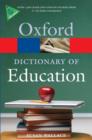 Image for A dictionary of education