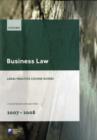 Image for Business Law 2007-2008