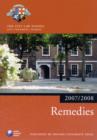 Image for Remedies 2007-2008
