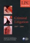 Image for LPC Handbook on Criminal Litigation 2007-2008
