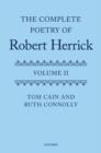 Image for The complete poetry of Robert HerrickVolume II