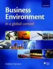 Image for Business environment in a global context