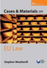 Image for Cases and materials on EU law