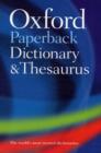 Image for Oxford Paperback Dictionary and Thesaurus