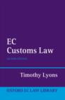 Image for EC customs law