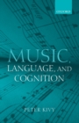 Image for Music, Language, and Cognition