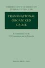 Image for The UN Convention against transnational organized crime