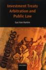 Image for Investment Treaty Arbitration and Public Law