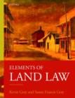 Image for Elements of land law