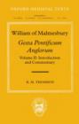 Image for William of Malmesbury  : gesta pontificum anlorum, the history of the English bishopsVol. 2