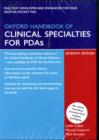 Image for Oxford Handbook of Clinical Specialties for PDAs