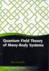Image for Quantum Field Theory of Many-Body Systems