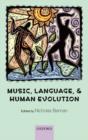 Image for Music, Language, and Human Evolution