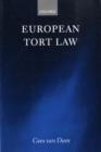 Image for European Tort Law