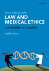 Image for Mason and McCall Smith&#39;s Law and Medical Ethics