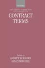 Image for Contract terms