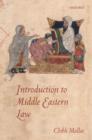 Image for Introduction to Middle Eastern Law