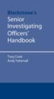 Image for Senior Investigating Officer&#39;s Handbook