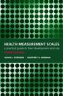 Image for Health Measurement Scales