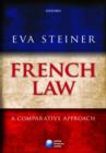 Image for French law  : a comparative approach