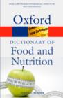 Image for A dictionary of food and nutrition