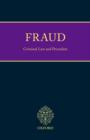 Image for Montgomery and Ormerod on Fraud: Criminal Law and Procedure