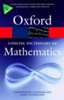 Image for The concise Oxford dictionary of mathematics