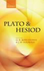 Image for Plato and Hesiod