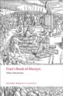 Image for Foxe&#39;s Book of Martyrs