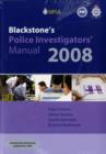 Image for Blackstone&#39;s Police Investigators&#39; Manual and Workbook 2008