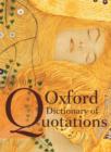 Image for Oxford dictionary of quotations