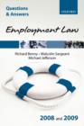 Image for Employment law, 2008 and 2009